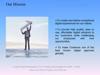 Credence Digital Marketing- Core Values | PPTX