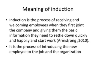 INDUCTION | PPT