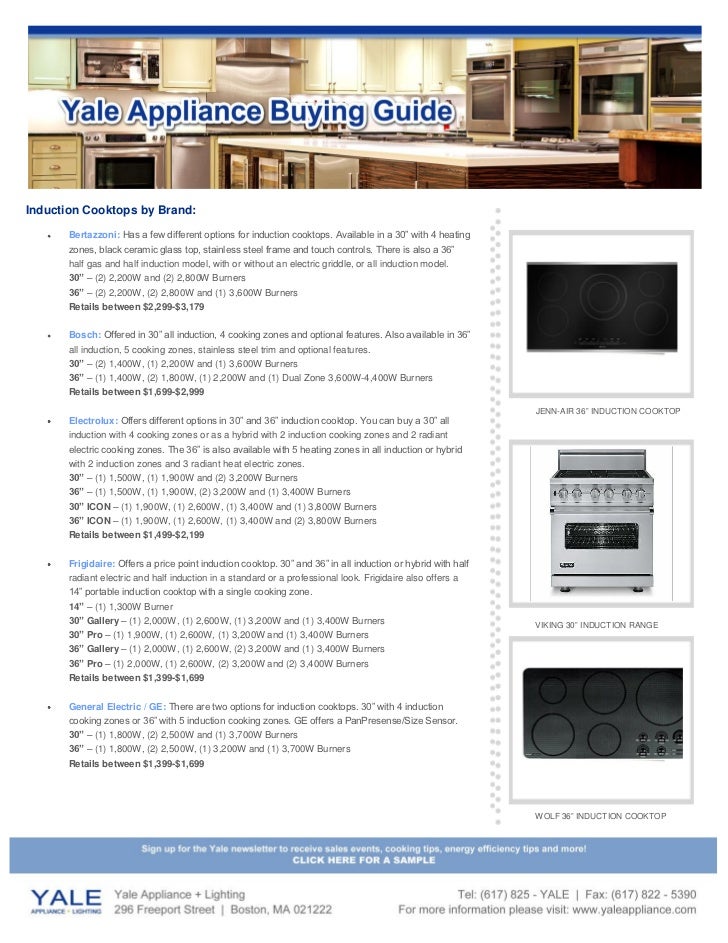 Induction Cooking Buying Guide Cooktops Ranges Stoves