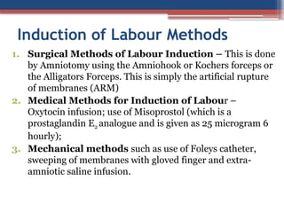Arm Induction Induction-of-labour-ppt................. | PPTX
