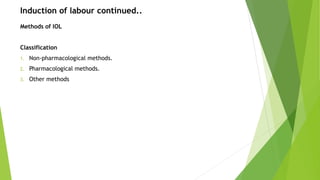 Induction and Augmentaion of labour | PDF