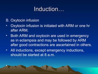 Arm Induction Comprehensive Guide to Induction and Augmentation of Labor in ...