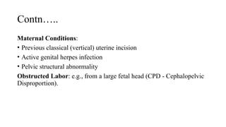 Classical Incision Labour Comprehensive Guide to Induction and Augmentation of Labour in ...