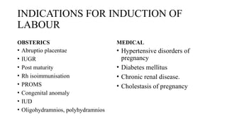 Comprehensive Guide to Induction and Augmentation of Labour in ...