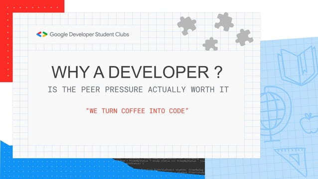 Google developer student clubs - Induction 2021 | PPT