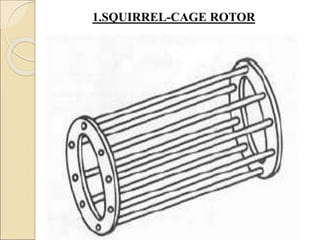 Squirrel Rotor Synchronous Machine Induction Machines electrical machines electrical and electronics | PPT
