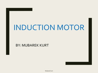 Electrical Power Systems Induction motor | PPTX
