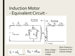 Electrical Power Systems Induction motor | PPTX