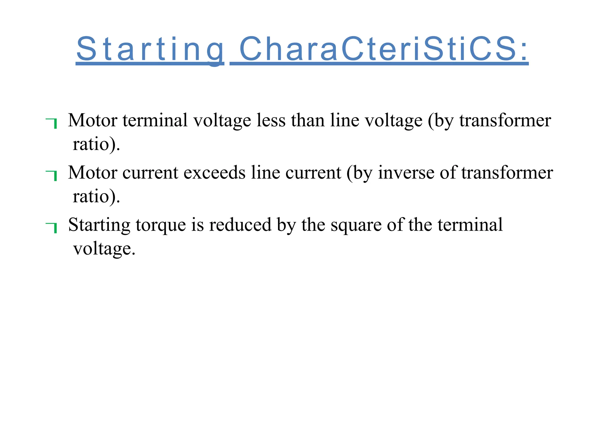 three phase induction motor and methods of starting | PPTX