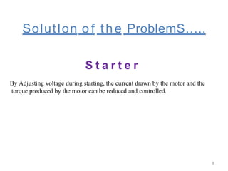 three phase induction motor and methods of starting | PPTX