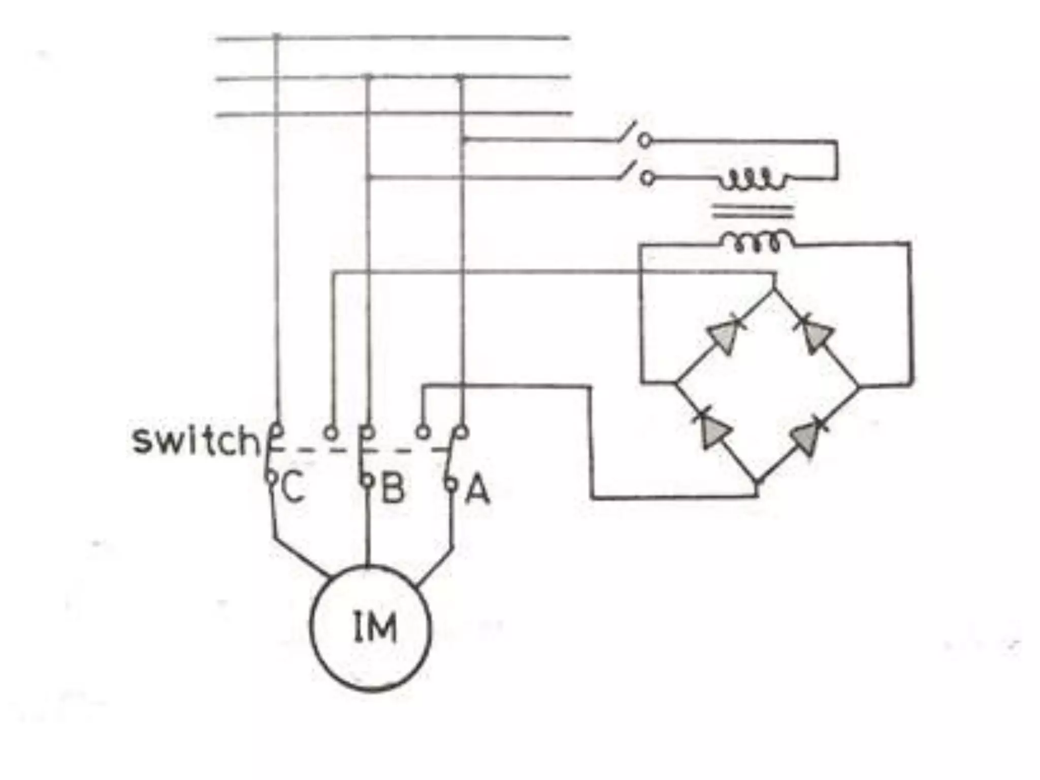 STARTING AND SPEED CONTROL OF THREE PHASE INDUCTION MOTOR