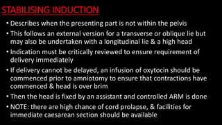 Arm Induction Induction of labor | PPTX