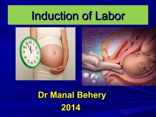Induction of LaborInduction of Labor
Dr Manal BeheryDr Manal Behery
20142014
 