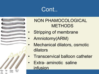 Arm Induction Induction of labour | PPTX