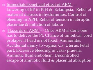 Arm Induction Induction of labour | PPTX