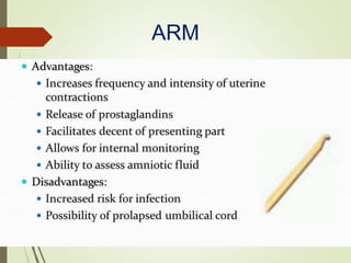 Arm Induction Induction of labour | PPTX