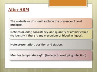 Arm Induction Induction of labour | PPTX