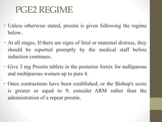 Prostoin induction of labour prtocol in palestine.pptx