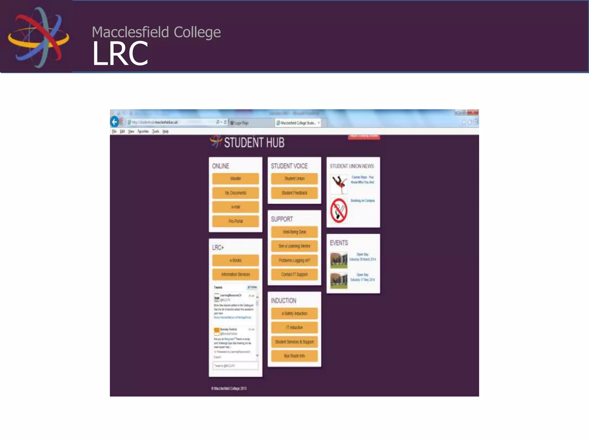 Macclesfield College
LRC
 