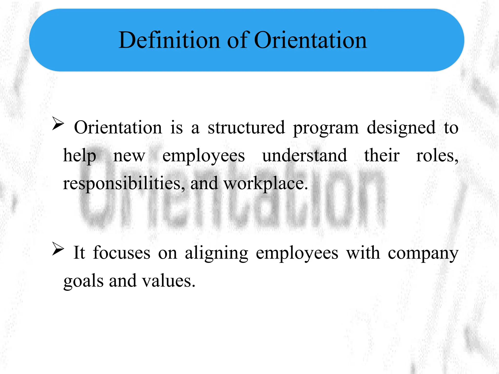 WHAT IS INDUCTION TRAINING IN HUMAN RESOURCE MANAGEMENT visual data 7