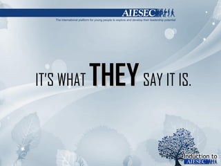 IT’S WHAT  THEY   SAY IT IS. 