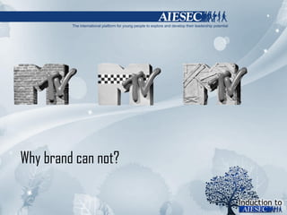 Why brand can not? 