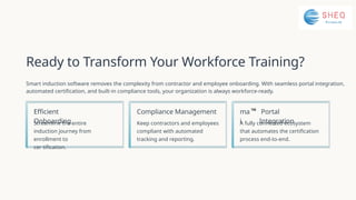 Improve Safety with Contractor Work Permit Management Software | PPTX