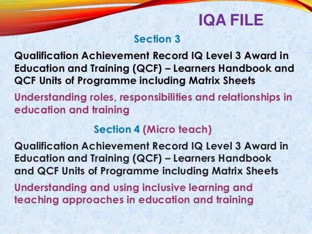 award in education training 6502 The award in education in training (formerly preparing to teach in the lifelong learning sector) provides an introductory qualification for those involved or keen to be involved in teaching in the lifelong learning sector the award is designed to enable candidates to: adopt an integrative approach to the theory and practice of teaching reflect on their own previous/current levels of. award in education training 6502 The award in education in training (formerly preparing to teach in the lifelong learning sector) provides an introductory qualification for those involved or keen to be involved in teaching in the lifelong learning sector the award is designed to enable candidates to: adopt an integrative approach to the theory and practice of teaching reflect on their own previous/current levels of.
