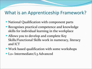 Induction to work based learning | PPT
