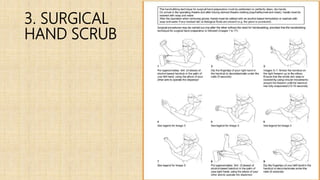 3. SURGICAL
HAND SCRUB
 
