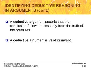 Inductive and Deductive Reading Skills - Chapter 6.pptx