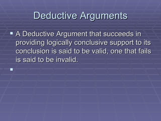Inductive and deductive reasoning | PPT