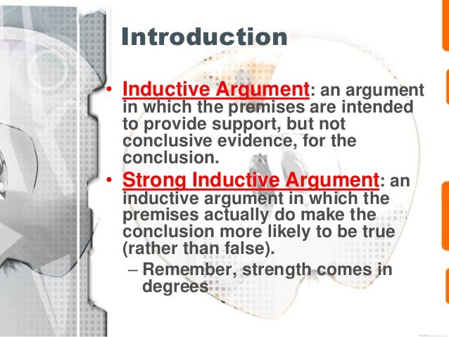 Inductive Argument Inductive Argument