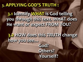 Inductive bible study | PDF