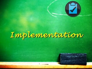 Implementation

 