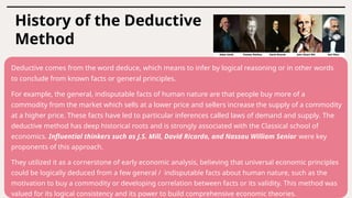 Comprehensive Analysis of Inductive and Deductive Methods in Economics ...