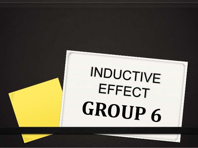 Inductive effect