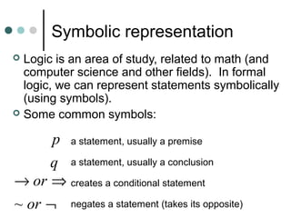 Inductive reasoning & logic | PPT