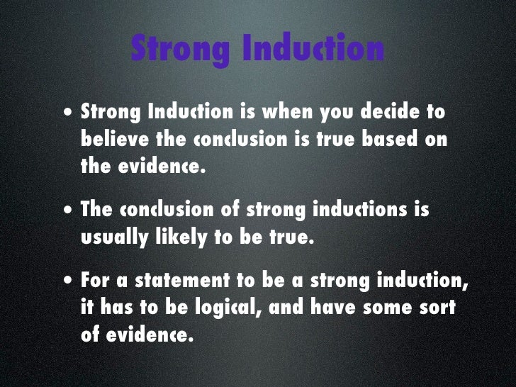 fallacies of weak induction Fallacies - weak induction homework • review: • fallacies » pp 103-105, §41 “fallacies in general” » pp 121-131, §43 “fallacies of weak induction” • inductive argumentation » analogical reasoning, eg, ex 84 » causal argumentation, eg, 83b » inductive generalization, eg, 82b • read for next class – pp 106. fallacies of weak induction Fallacies - weak induction homework • review: • fallacies » pp 103-105, §41 “fallacies in general” » pp 121-131, §43 “fallacies of weak induction” • inductive argumentation » analogical reasoning, eg, ex 84 » causal argumentation, eg, 83b » inductive generalization, eg, 82b • read for next class – pp 106.