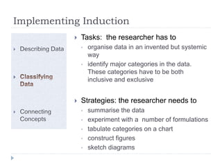 Inductive research | PPTX