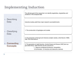 Inductive research | PPTX