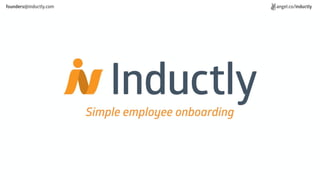 Inductly Pitch Deck