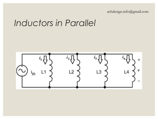 Inductors in Parallel
achdesign.info@gmail.com
 