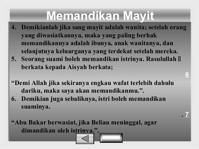 Tata Cara Penyelenggaraan Jenazah Lengkap