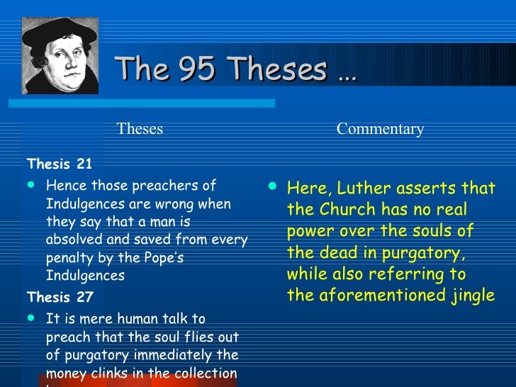 What did Luther actually say in the 95 Theses | Christian Bible Studies 95 thesis summary