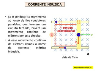 V = velocidade de deslocamento (m/s);