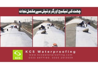 Industrail waterhouse roof waterproofing services