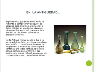 Industria del Vidrio