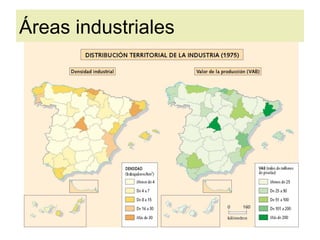 Áreas industriales
 