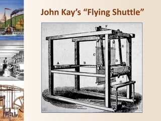 John Kay’s “Flying Shuttle”
 
